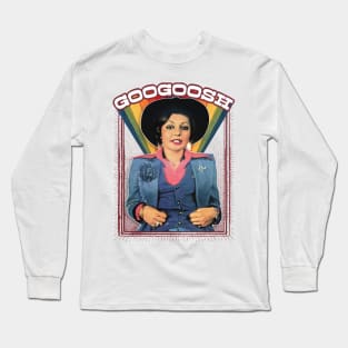 Googoosh // 70s Retro Aesthetic Design Long Sleeve T-Shirt